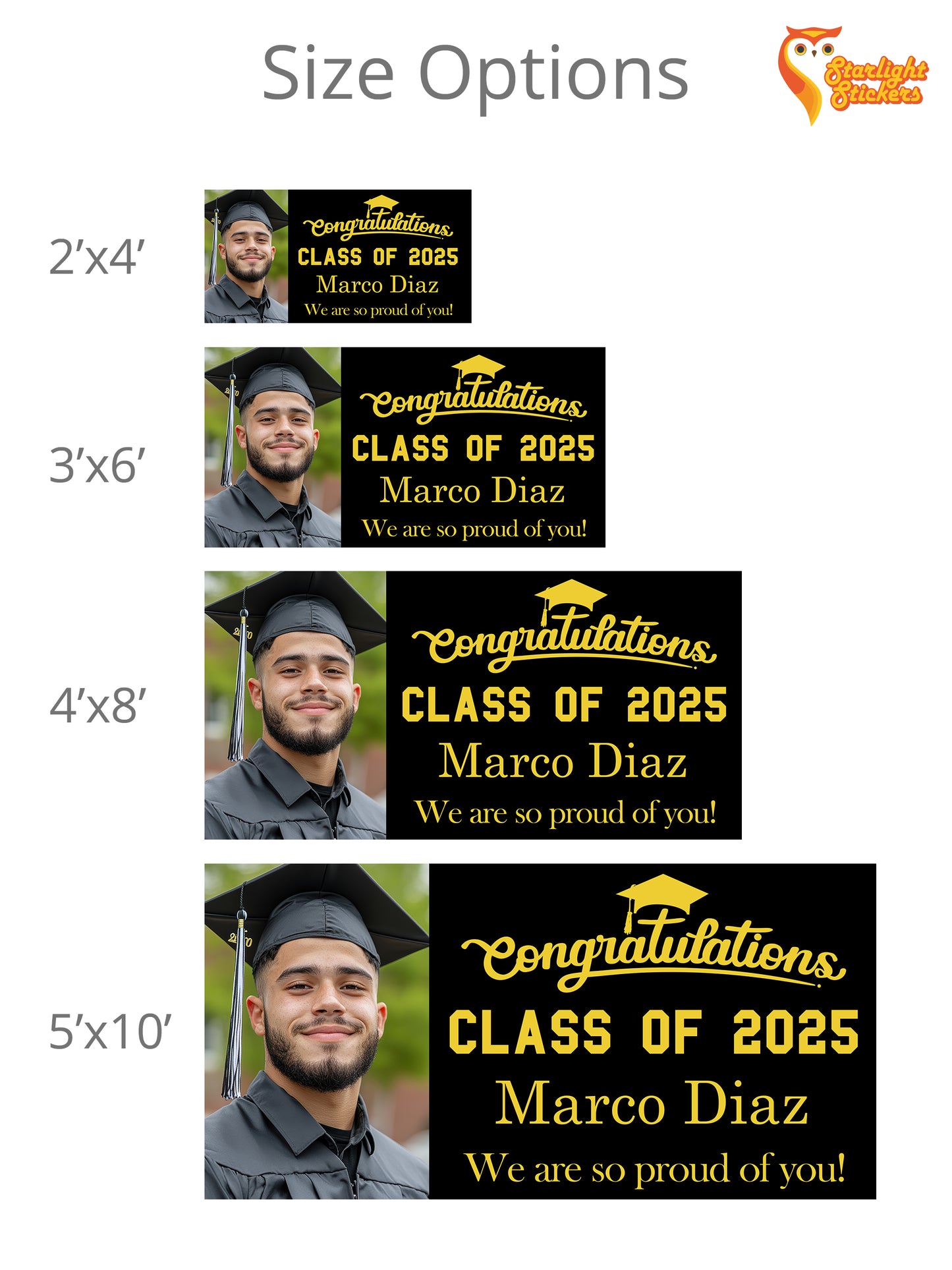 Predesigned Graduation Banner
