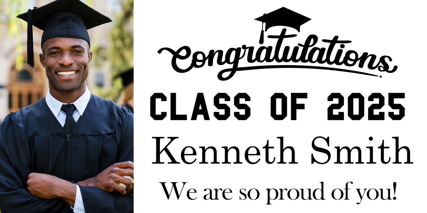 Predesigned Graduation Banner