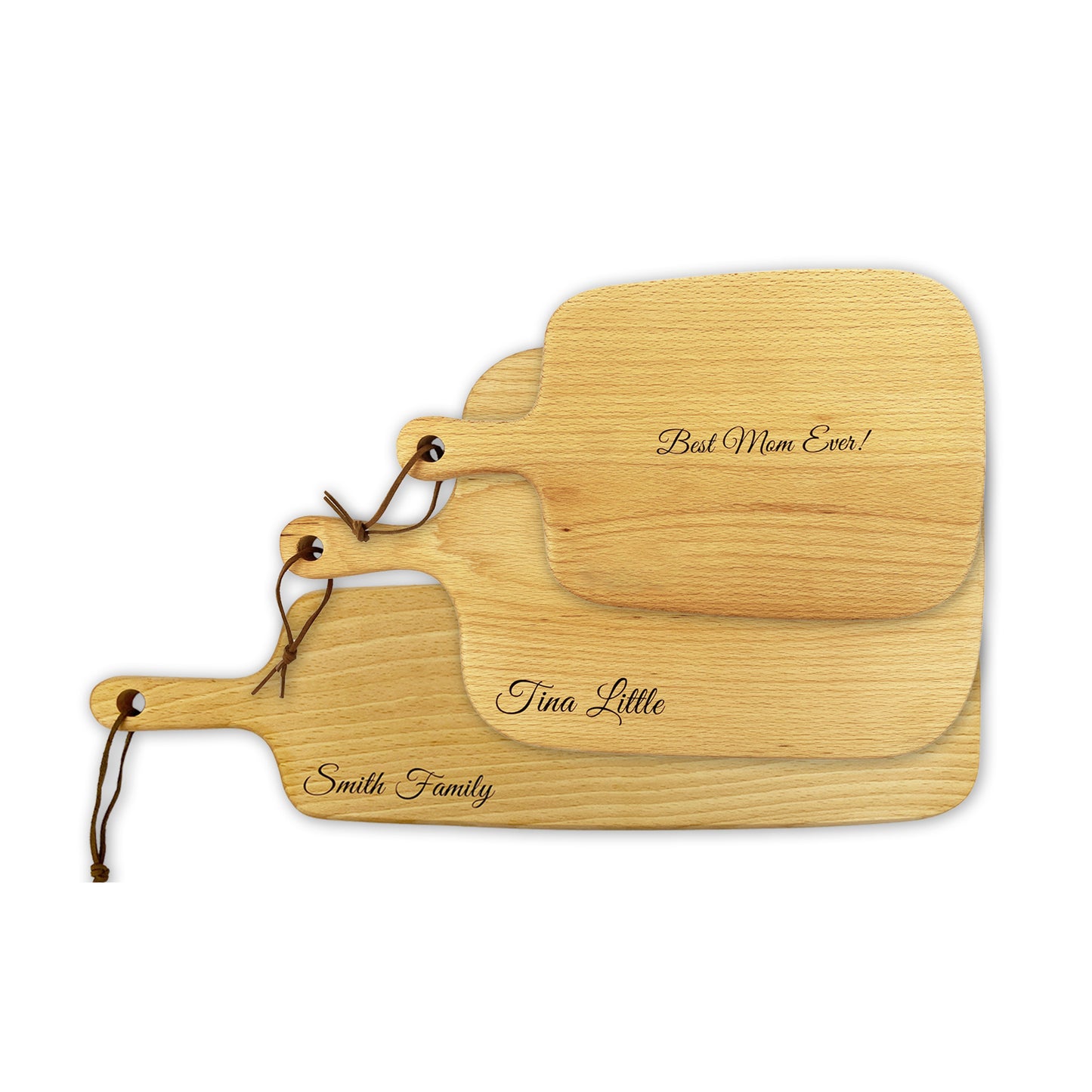 Personalized Wooden Cutting Board - Engraved Kitchen Gift