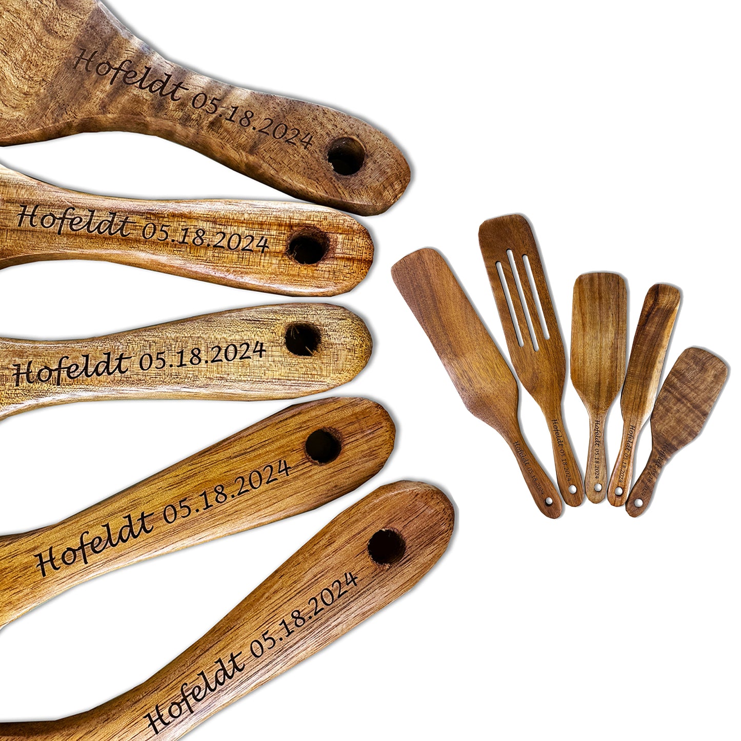 Personalized Wooden Spurtles