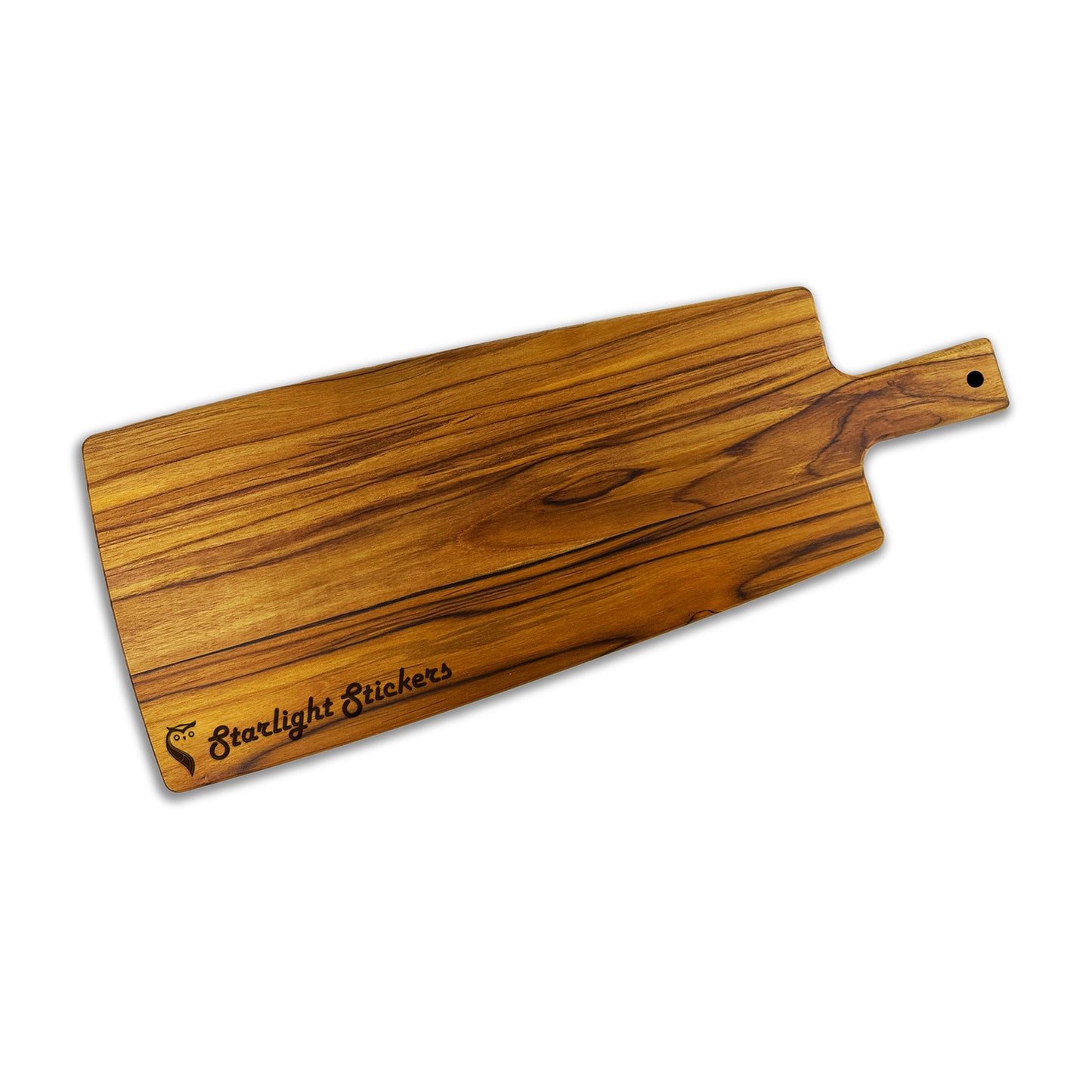 24" Teakwood Charcuterie Board - Cutting Board Laser Engraved Wood
