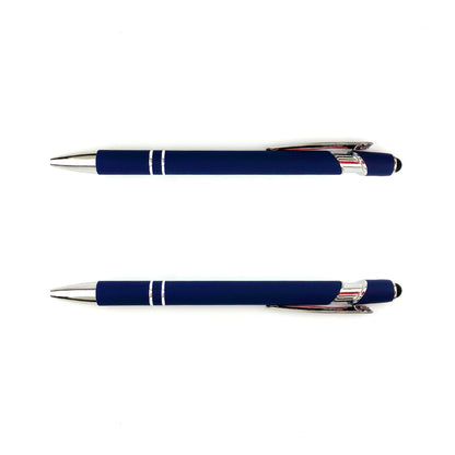 Bulk Custom Pens with Blue Ink - Laser Engraved Personalized Pen