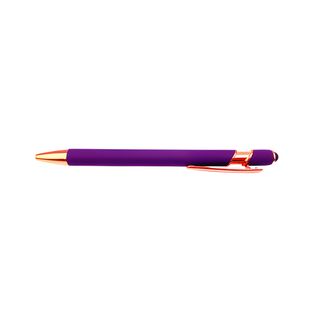 Purple customizable pen