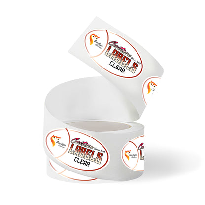 Custom Oval Labels