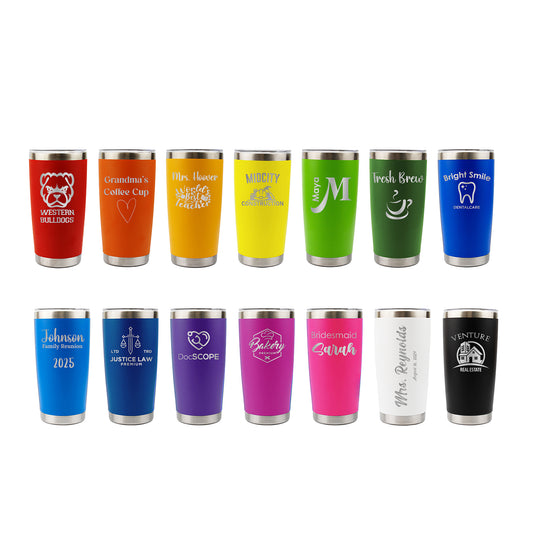 Custom Engraved 20oz Tumbler