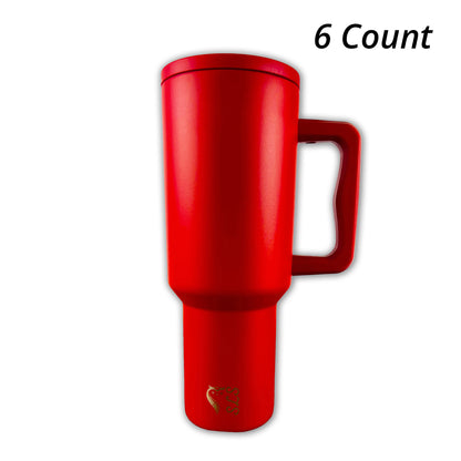 40oz Red Tumbler (SLS Logo)- 6 Count