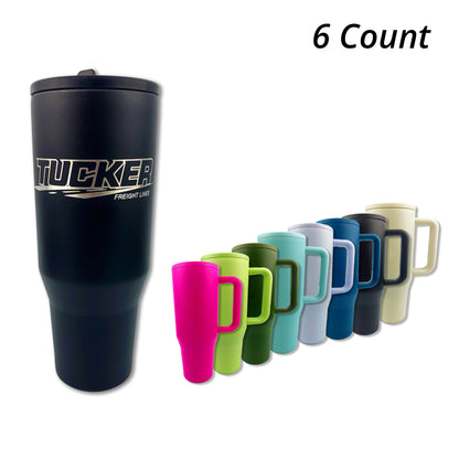 Custom Engraved 40oz Tumbler Set (6 Count)