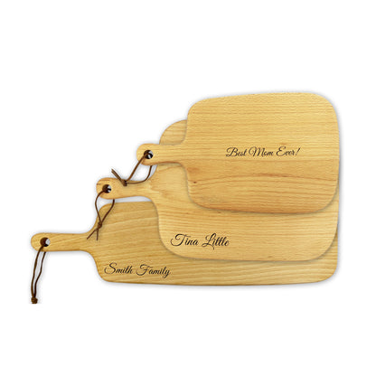 Personalized Wooden Cutting Board - Engraved Kitchen Gift