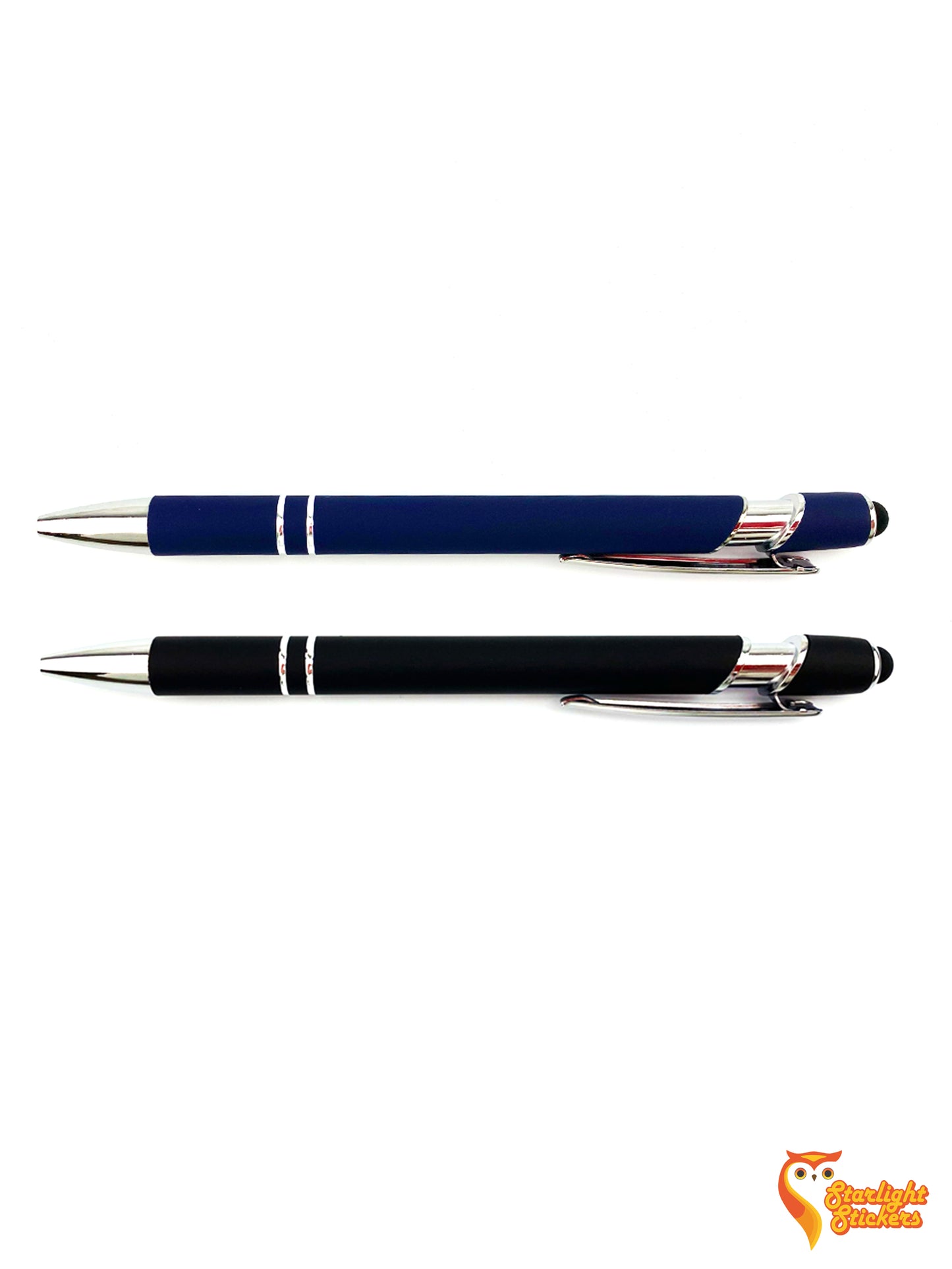 Bulk Custom Pens with Blue Ink - Laser Engraved Personalized Pen