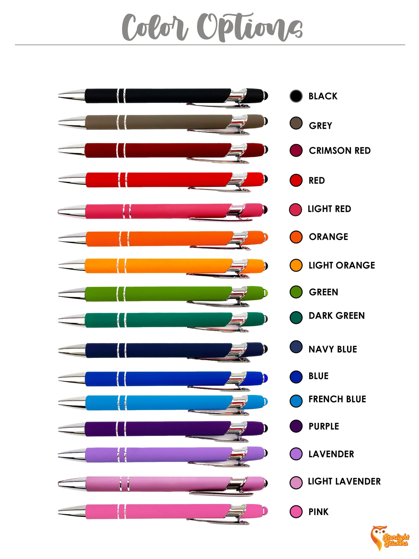 Custom Stylus Pens