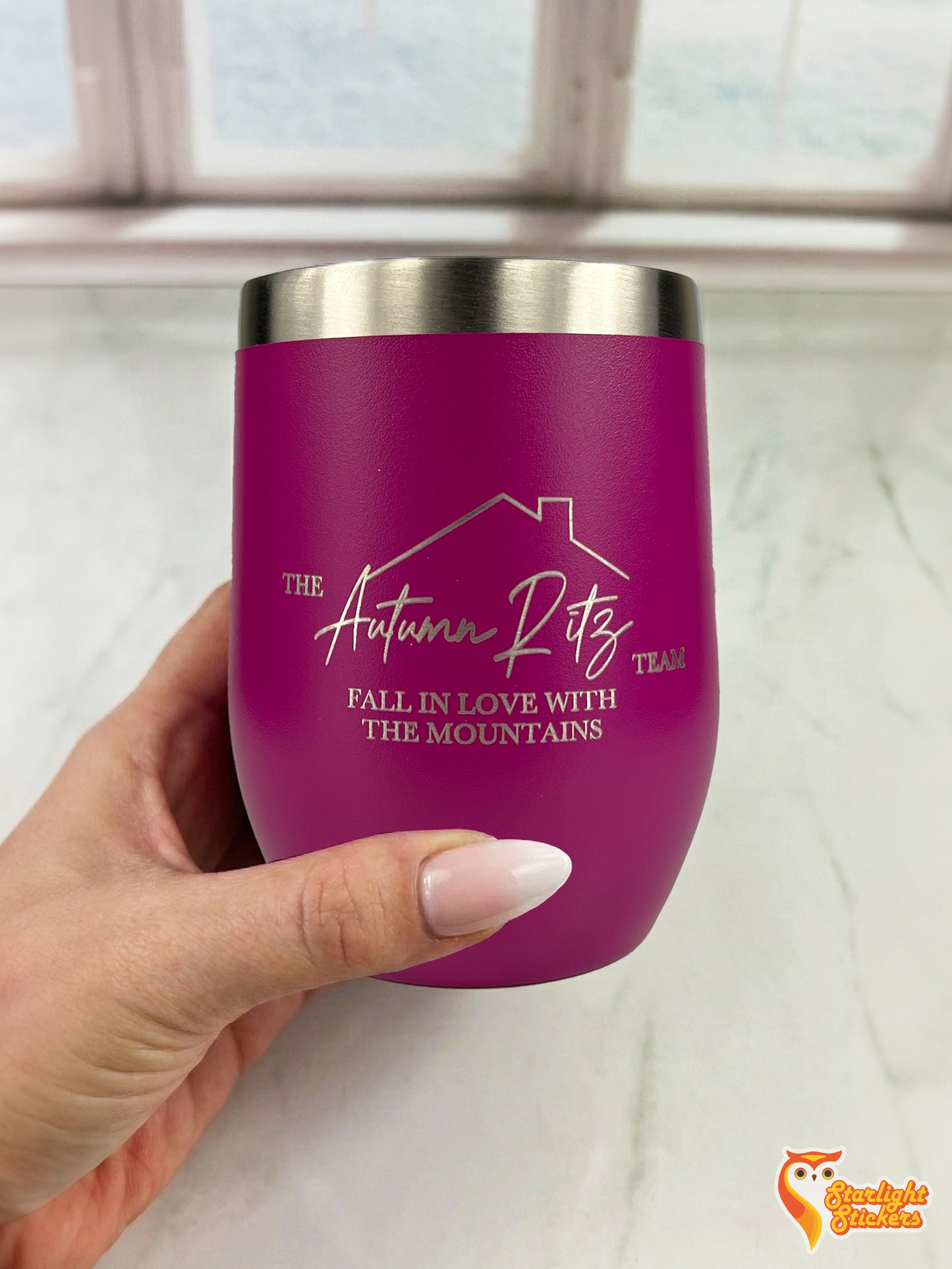 Custom Engraved Wine Tumblers