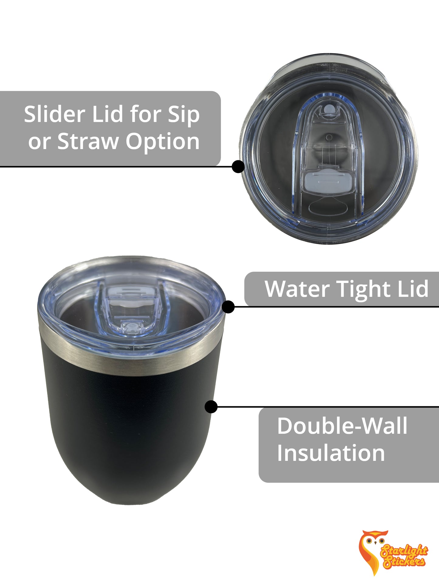 Custom Engraved Wine Tumblers