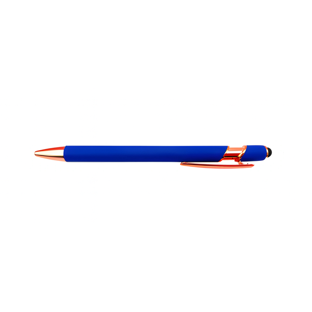 Blue customizable pen